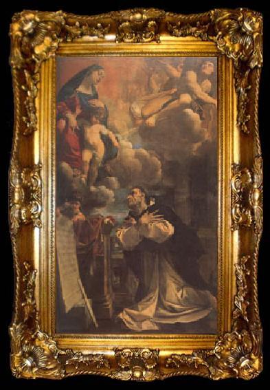 framed  Ludovico Carracci The Virgin and Child Appearing to ST Hyacinth (mk05), ta009-2